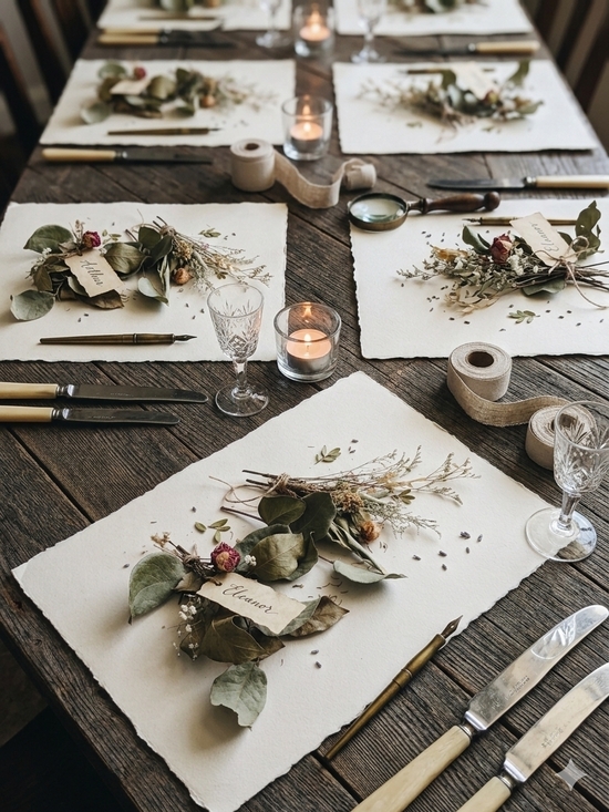 Rustic Pink and Green Faux Dried Bouquet by - Picture 10 of 11